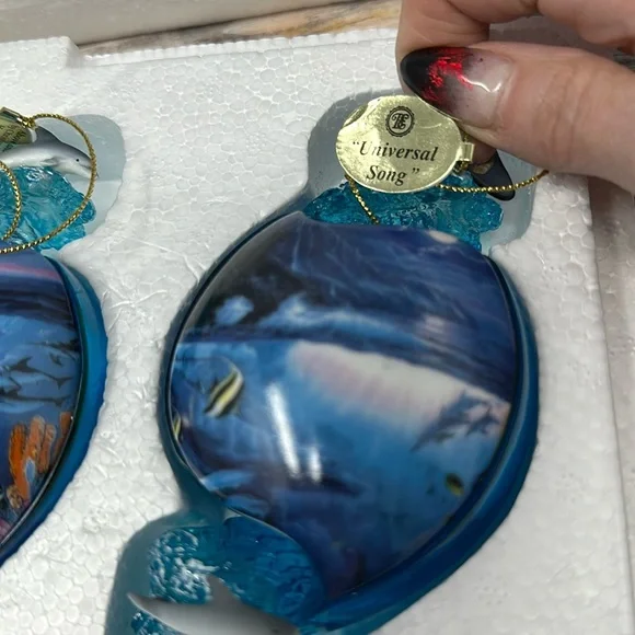 9th Issue Dolphins-The Bradford Exchange Above And Below Ornament